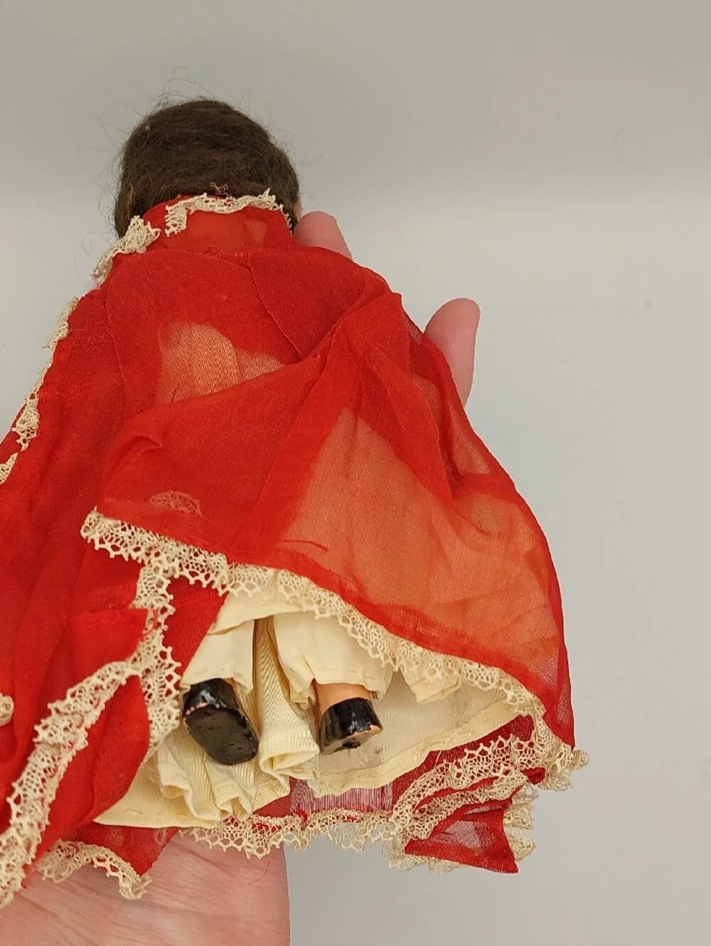 Small Lot 4 Vtg Dolls 1 Bisque 1 Virga Open To Offers More In Closet
